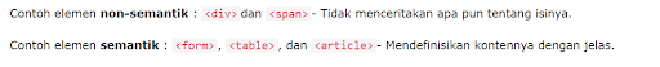 Semantik HTML